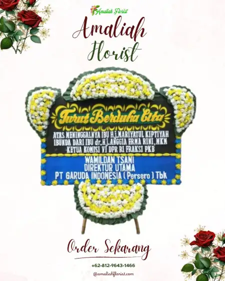 Papan Bunga Duka Umeanyar